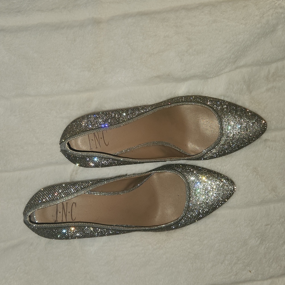 INC sparkling heels size 9